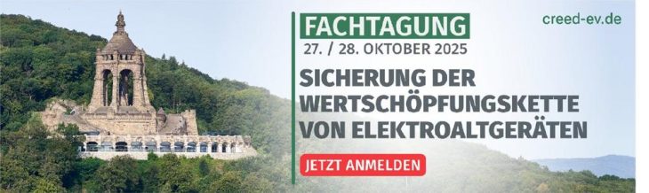 Elektroaltgeräte & Batteriebrände: Tagung zu neuen Lösungen für Recycling und Sicherheit