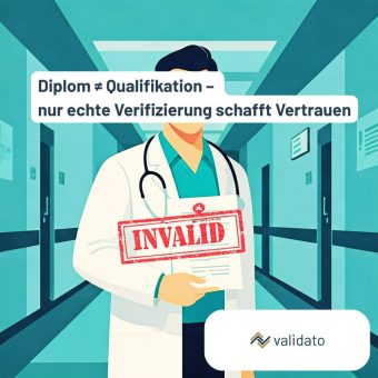 Validato stärkt Patientensicherheit mit direkten Background Checks im Gesundheitswesen