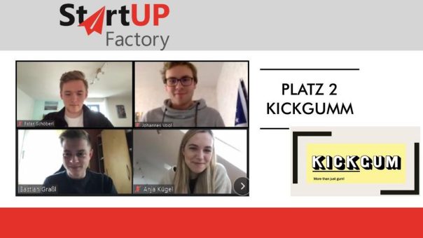 „KISS Kitchen“ holt sich 1. Platz bei der StartUP Factory