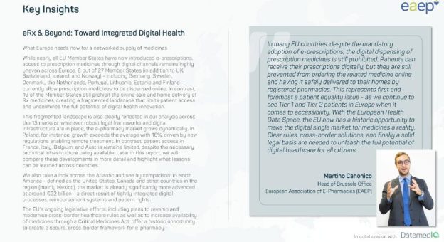 Europas E-Pharmacy-Markt 2024 überschreitet 12 Mrd. € – Regulierung bleibt Schlüssel für Zugang und Wachstum