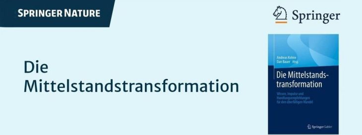 SmartStore AG Vorstandsmitglied als Co-Autor im Springer-Fachbuch zur Mittelstandstransformation