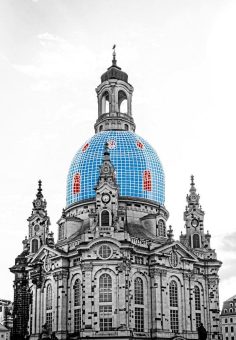 20 Jahre Frauenkirche: Virtuelles Netz für den Wiederaufbau