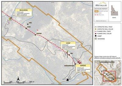 Metallis meldet zur Saisonmitte große Fortschritte bei den Bohrungen auf Greyhound in Idaho