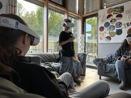Interaktives VR-Erlebnis bei der KIT Science Week