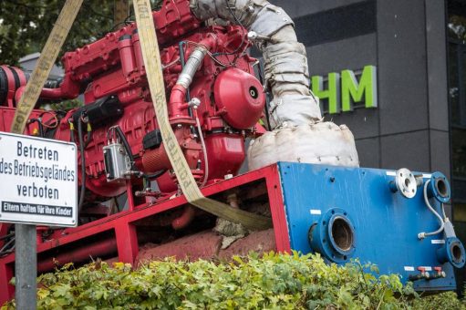 THM spendet Blockheizkraftwerk an die Ukraine