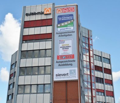 Sievert Baustoffgruppe gleich zwei Mal als Top-Arbeitgeber ausgezeichnet