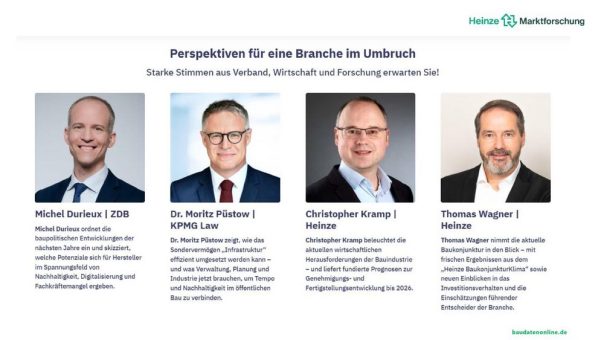 Zwischen Unsicherheit und Stabilisierung: Die Bauindustrie blickt auf 2026