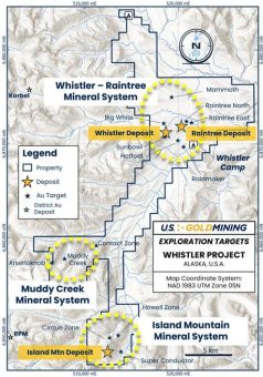 U.S. GoldMining schließt das Explorationsprogramm 2025 auf seinem Whistler-Gold-Kupfer-Projekt in Alaska ab