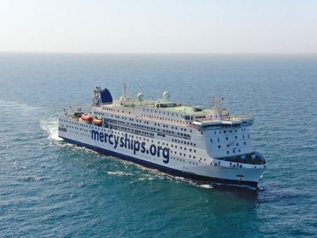Die Global Mercy kommt nach Ghana