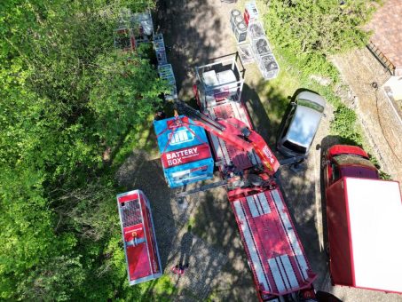 Und Action! TV-Produktion im Grünen mit Hybridenergie