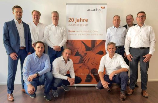 accantec group feiert 20-jähriges Jubiläum