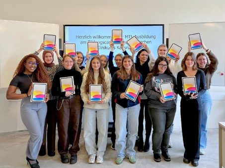iPads machen die Ausbildung im Klinikum Karlsruhe intuitiv und digital