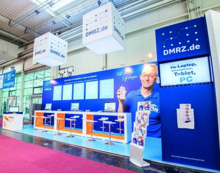 Besucherandrang am Messestand von DMRZ.de so groß wie nie zuvor