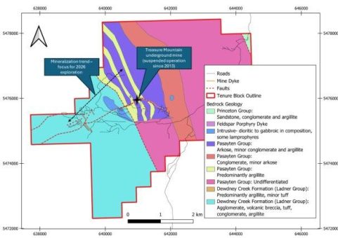 Nicola Mining kündigt Plan für Explorationsbohrungen 2026 auf dem Silberprojekt Treasure Mountain an