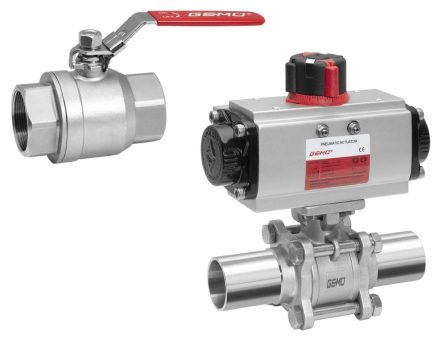 GEMÜ Kugelhähne für industrielle Anwendungen