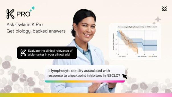 Owkin bringt K Pro auf den Markt: Der erste agentenbasierte KI-Co-Pilot für Biopharma mit biologischen Argumentationsmodellen