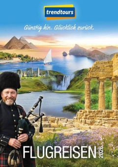 Mit trendtours abheben – Neue Flugreisen-Broschüre lädt zum Entdecken ein