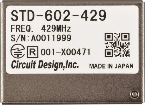 STD-602-429: Kompakter, vorab zertifizierter Schmalband-Transceiver