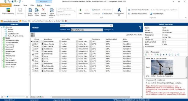 Bautagebuch 2025: KI vereinfacht Bau- und Mängeldokumentation