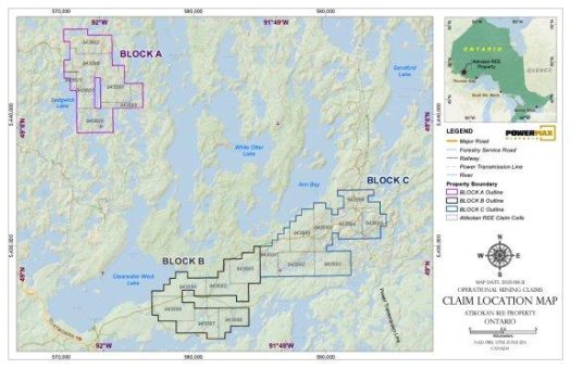 Powermax Minerals leitet Explorationsprogramm auf dem Konzessionsgebiet Atikokan in Nordwest-Ontario ein