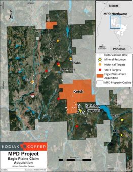 Kodiak erweitert MPD-Projekt strategisch durch Erwerb benachbarter Claims und startet Bodenprobenprogramm