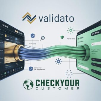 Validato integriert die Dienstleistungen von Check Your Customer GmbH in Compliance- und Background-Check-Plattform
