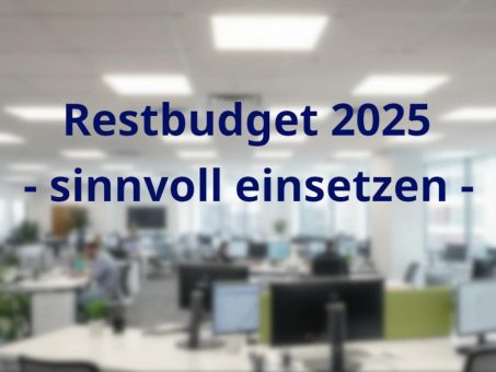 Restbudget 2025 sinnvoll nutzen – Investition in gesundes Licht steigert Produktivität und Wohlbefinden