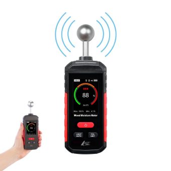 AGT Akku-Feuchtigkeits-Messgerät, nichtinvasive Messung, Farb-LCD, 5-40 mm