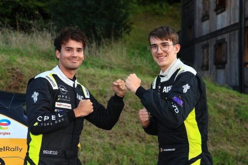 ADAC Opel Electric Rally Cup „powered by GSE“ vor richtungsweisendem Lauf im elektrischen Titelkampf