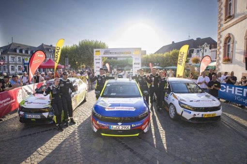 Die Spannung im ADAC Opel Electric Rally Cup „powered by GSE“ steigt