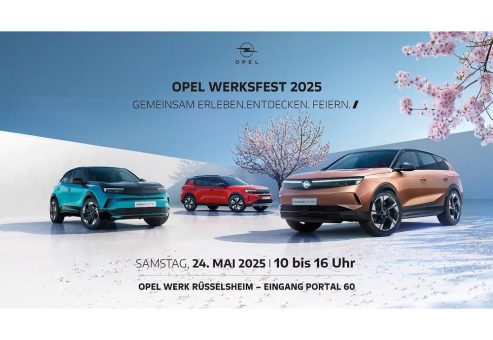 Opel lädt am 24. Mai 2025 zum großen Werksfest in Rüsselsheim ein