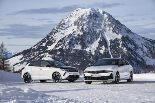 Fahrspaß im Schnee: Mit den Opel GSe-Modellen in den Winterurlaub