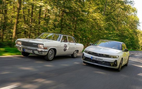 7. Klassik Tour Kronberg: Mit glänzenden Opel-Klassikern im strahlenden Sonnenschein