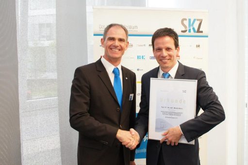 Nicola Kocic erhält SKZ Nachwuchspreis 2017 – Branchentreff beim Netzwerktag in Würzburg