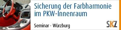 Sicherung der Farbharmonie im PKW-Innenraum