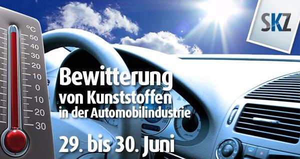Bewitterung von Kunststoffen in der Automobilindustrie