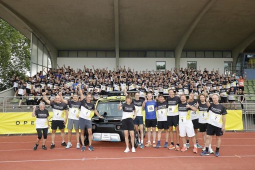 Voller Energie: Mehr als 1.200 Teilnehmer beim 10. Opel-Firmenlauf