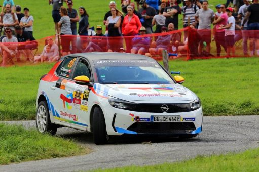 Rallye Vosges Grand-Est: Weitere Premiere für Opel Corsa Rally Electric