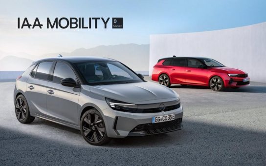 Opel mit drei Weltpremieren auf der IAA Mobility 2023 in München