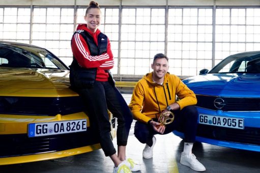 „Sportlerin und Sportler des Jahres 2022“: Opel gratuliert Gina Lückenkemper und Niklas Kaul
