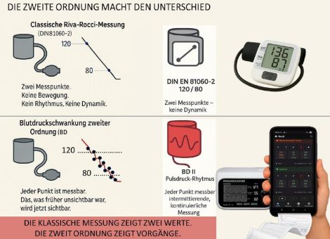 Die Blutdruckschwankung zweiter Ordnung – Fundament der intermittierenden kontinuierlichen Blutdruckmessung