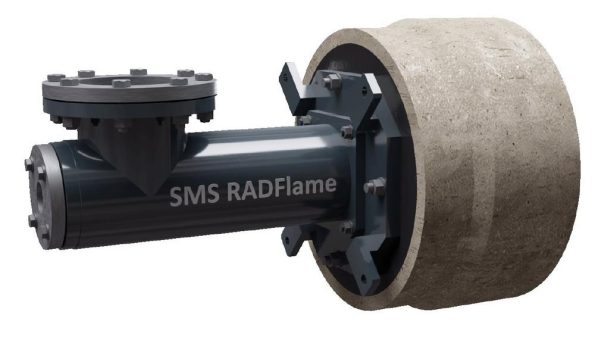 SMS group modernisiert Hubbalkenofen von Industeel Belgium mit wasserstofffähigen Brennern, um die ökologische Effizienz der Anlage zu erhöhen