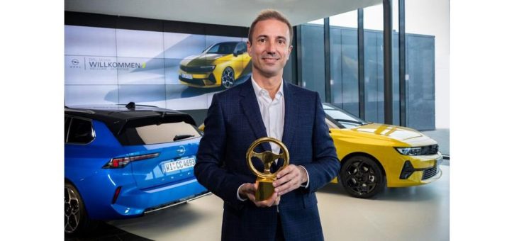 Triple eingefahren: Neuer Opel Astra gewinnt „Goldenes Lenkrad 2022“