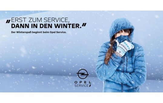 Sicher durch die kalte Jahreszeit: Mit den Opel Service Herbst- und Winter-Angeboten
