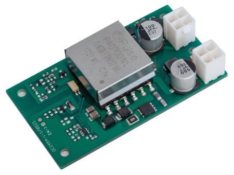 Wählbare Ausgangsspannung von 48…75 V DC