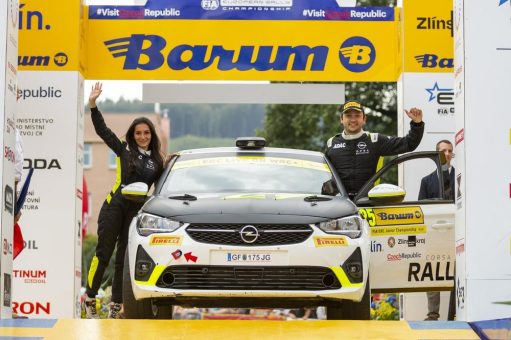 Das ADAC Opel Rally Junior Team ist Europameister