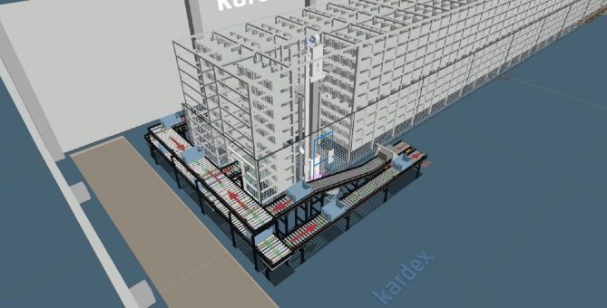 Kardex Mlog automatisiert Kleinteilelager bei Fischer Elektronik mit Shuttle-System von Rocket Solution