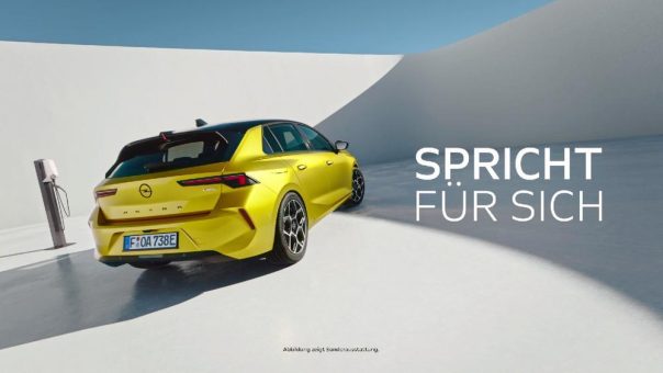 Mutig, klar, auf den Punkt: „Spricht für sich. Der neue Opel Astra.“