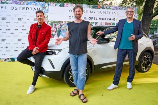 Fashion im frischen Style: Opel auf der Jubiläums-Runway-Show von Marcel Ostertag