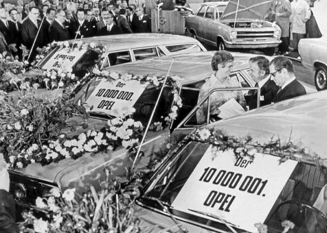 Vor 50 Jahren: Der zehnmillionste Opel rollt vom Band